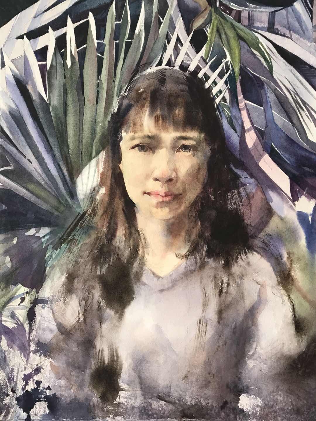 我院绘画专业水彩方向6名同学作品成功入选首届"全国大学生美术作品展